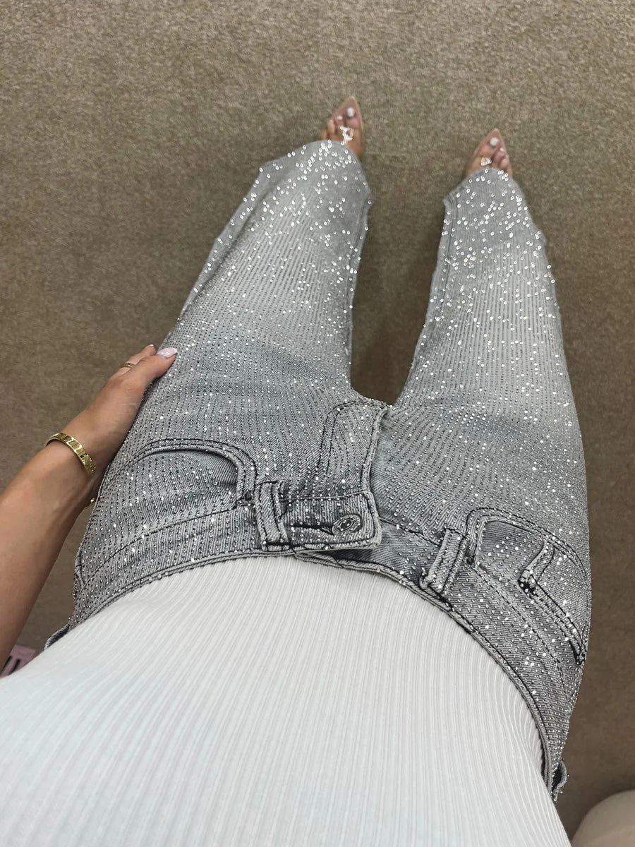 Noe™ | Sequin Jeans