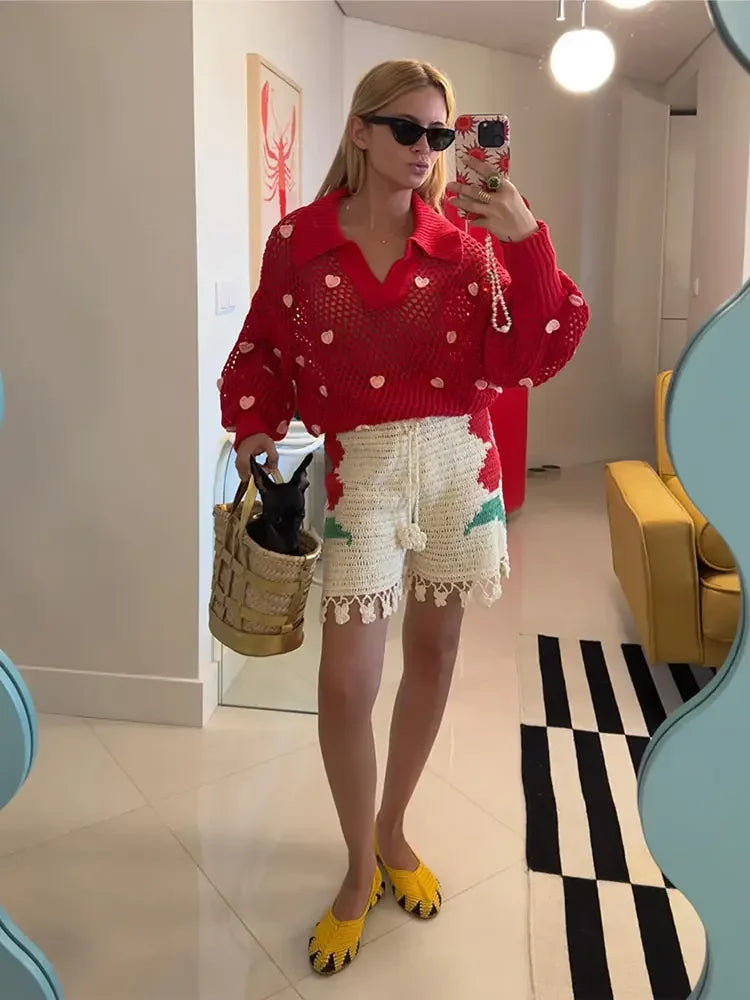 Debby™ | Crocheted Sweater