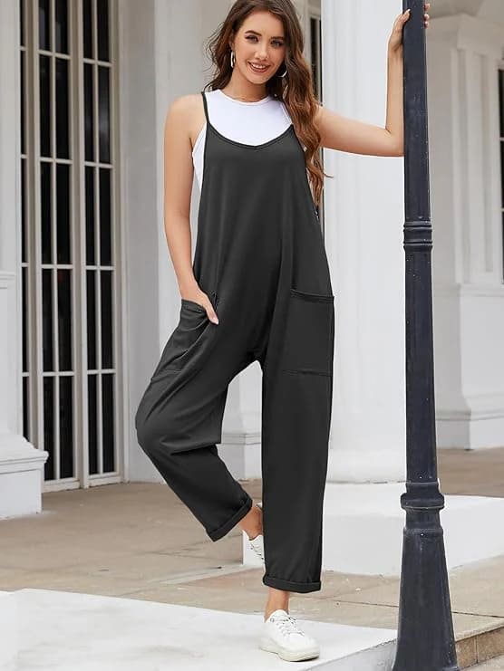 Timeless| Maternity Oversized Jumpsuit