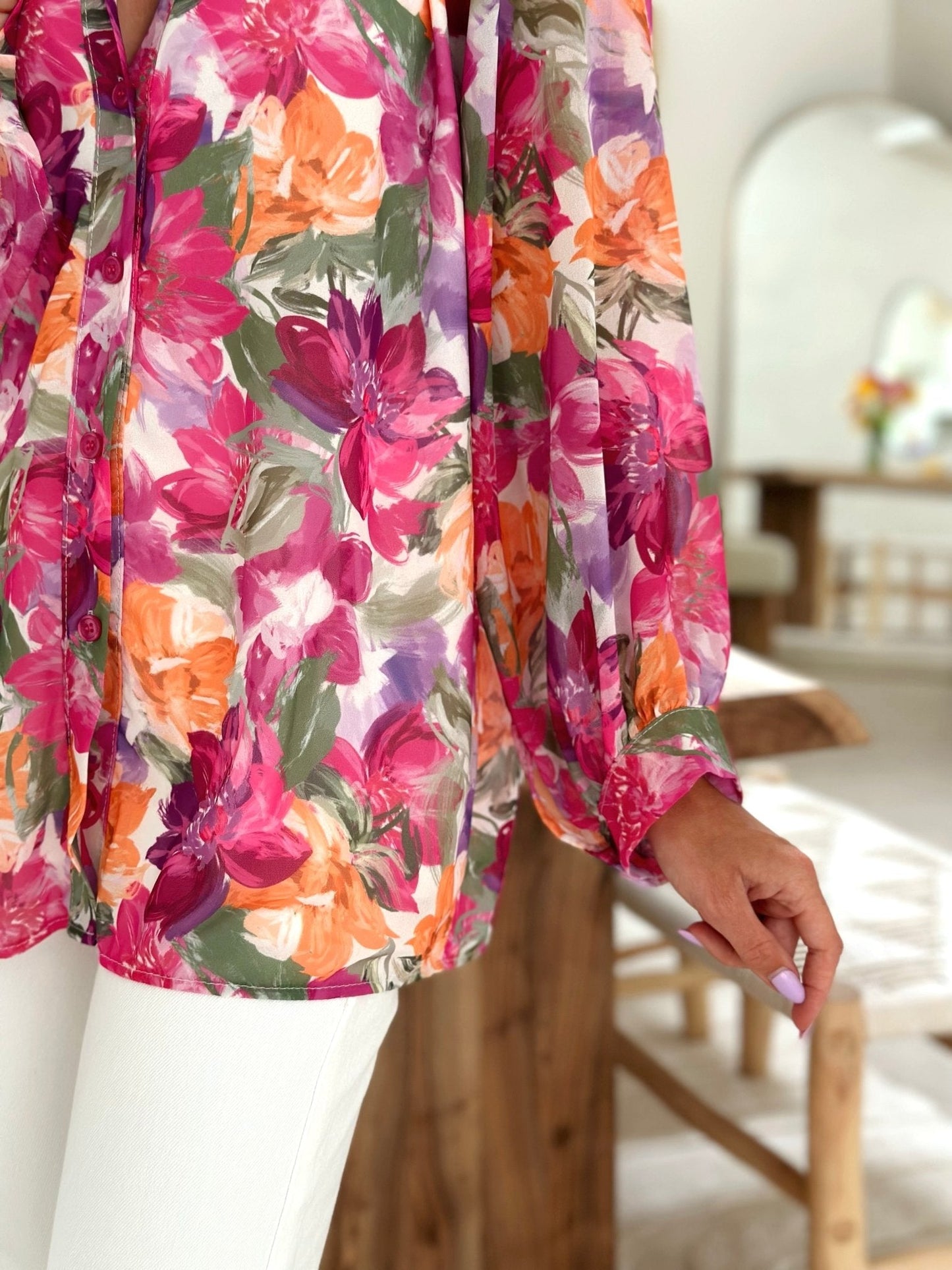 Nayma™ | Floral Blouse