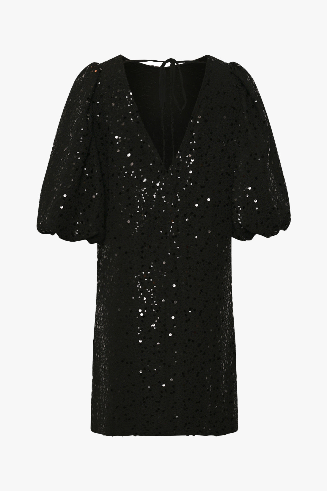 Tina™ | Black Sequin Party Dress