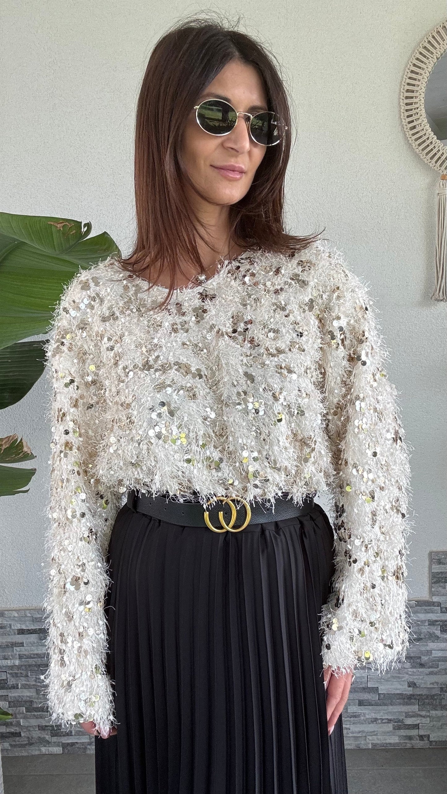 Elodie ™ | Sequin Sweater