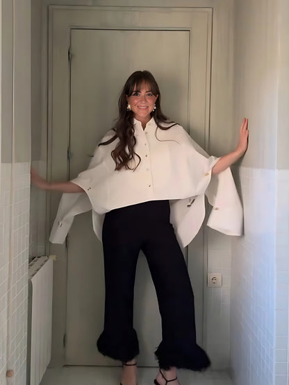 Ilse™ | White Blouse