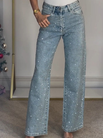 Lily | High-Waisted Diamond Jeans
