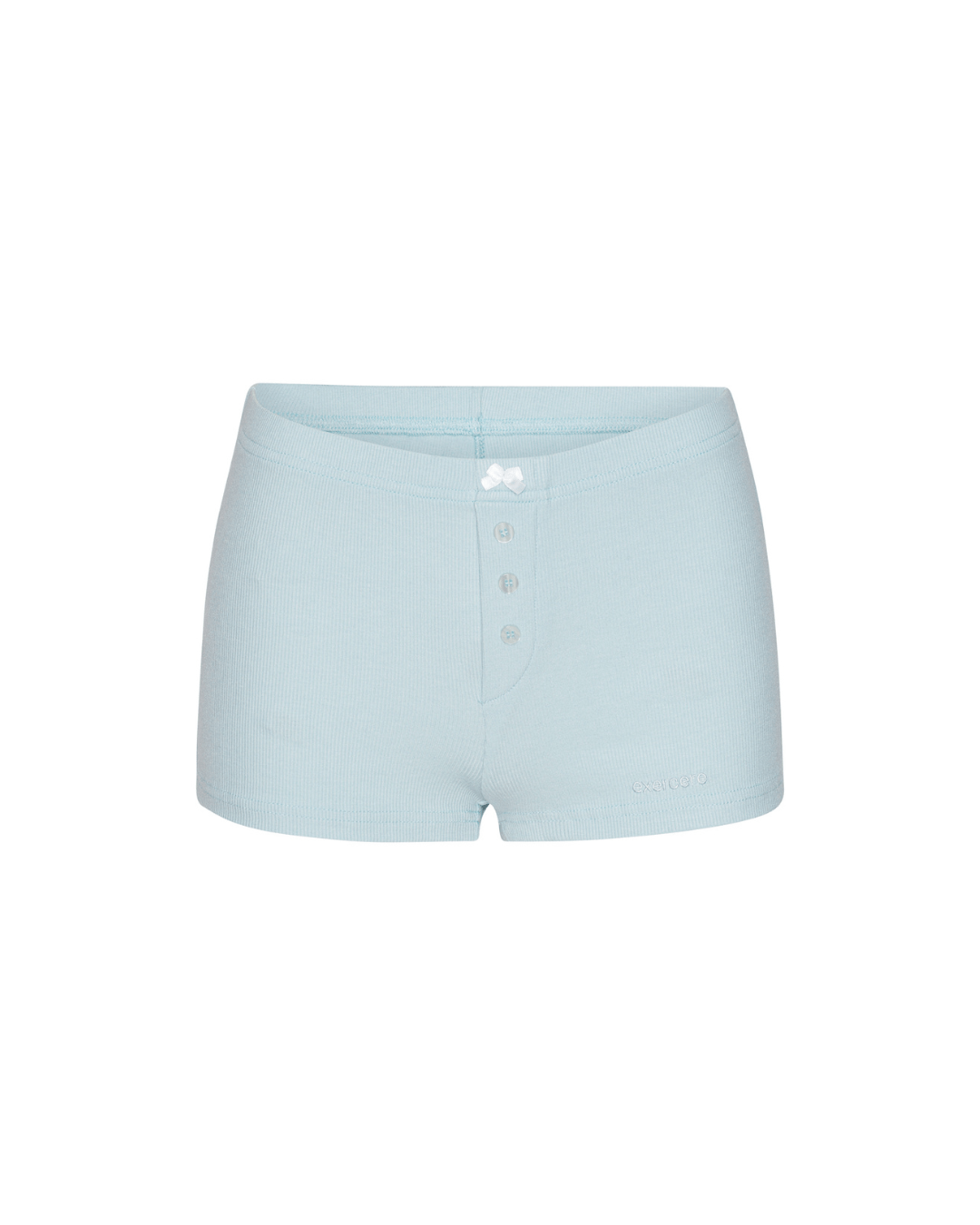 Sifra™ | Rib Night Shorts - Babyblauw