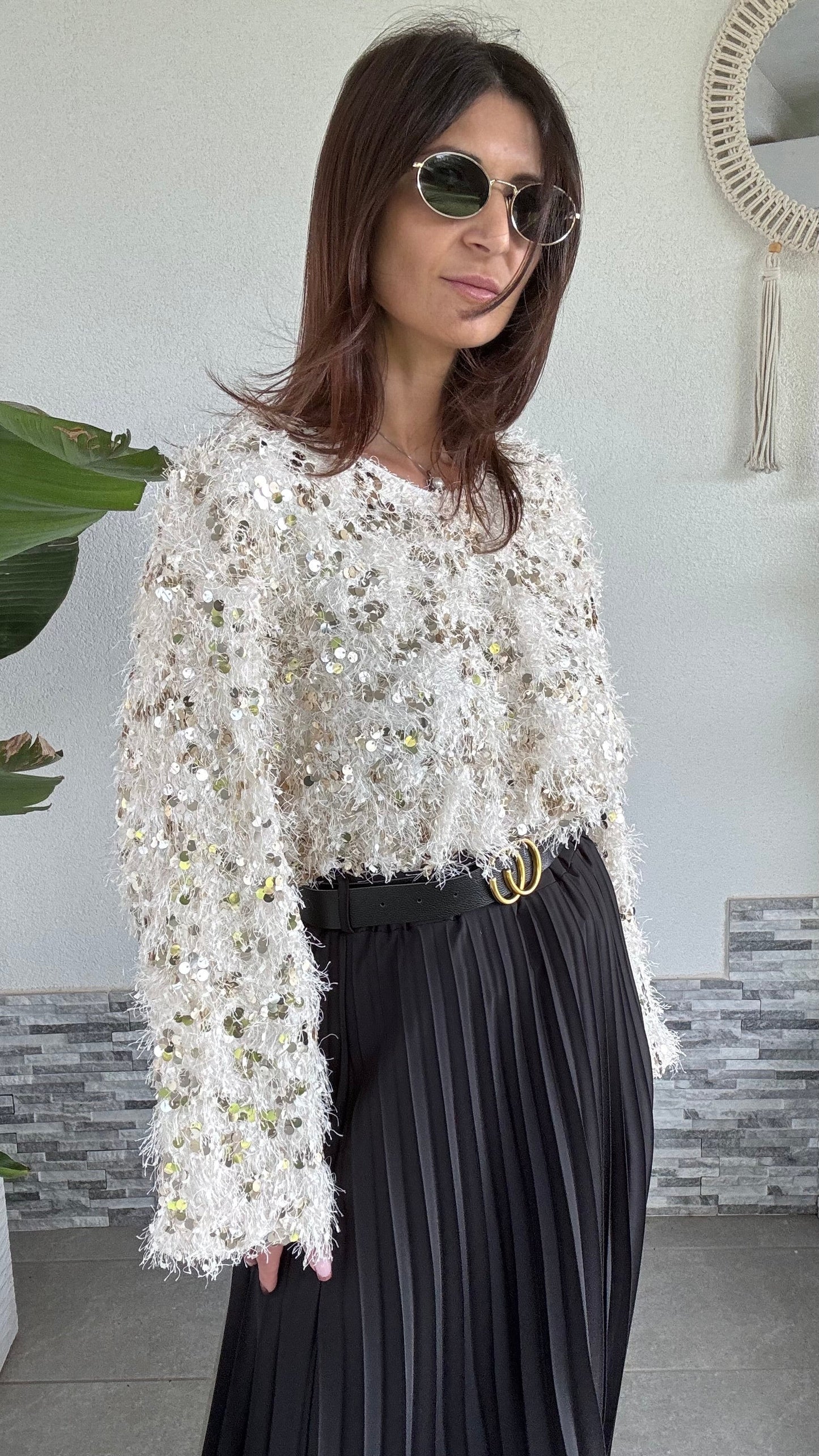 Elodie ™ | Sequin Sweater