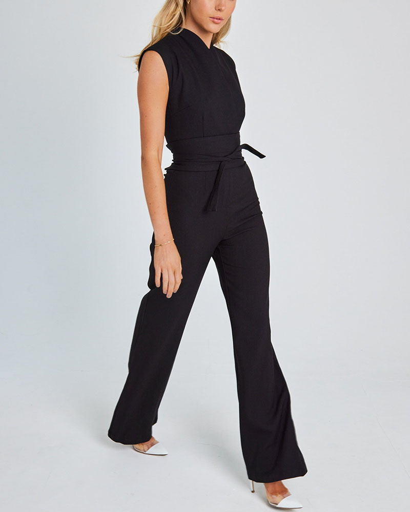 Veronica™ | Black Jumpsuit