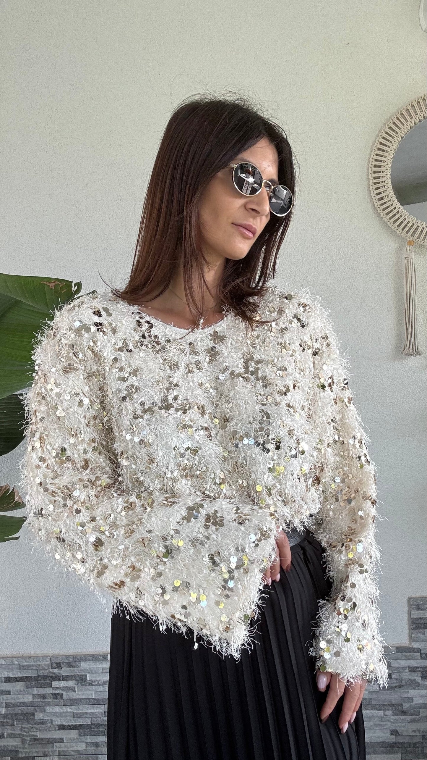 Elodie ™ | Sequin Sweater