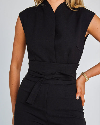 Veronica™ | Black Jumpsuit