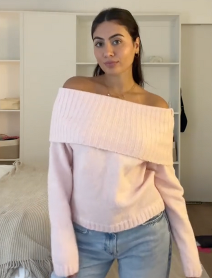 Becca™ | Off-shoulder Knit Sweater