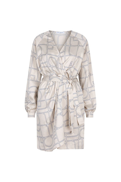 Twila ™ | Jurk Monogram print