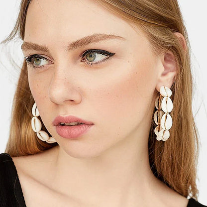 Leonie | Shell Hoops