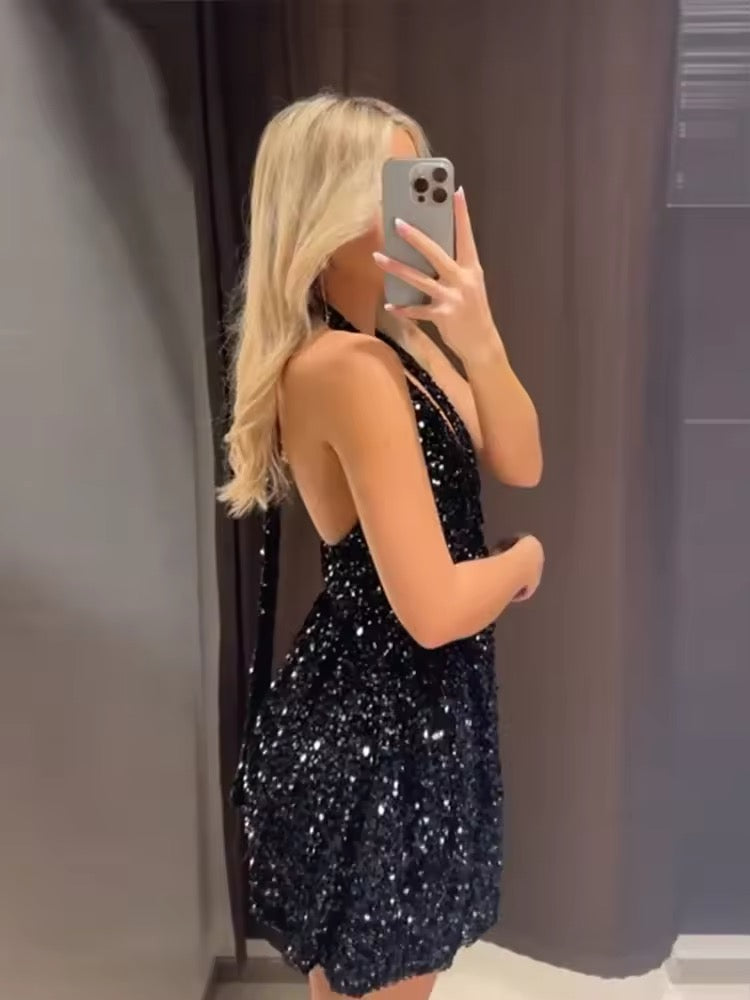 Lena | Mini Sequin Dress