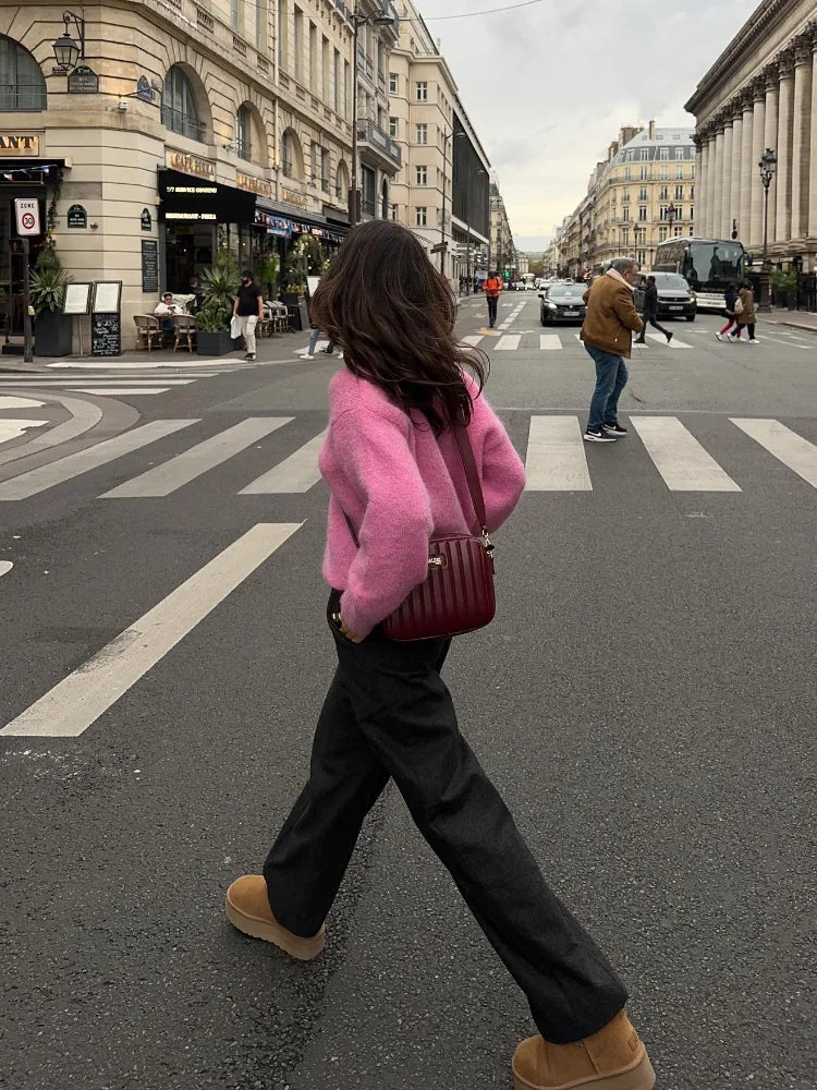 Penelope ™ | Pink Cardigan