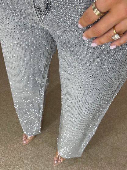 Noe™ | Sequin Jeans