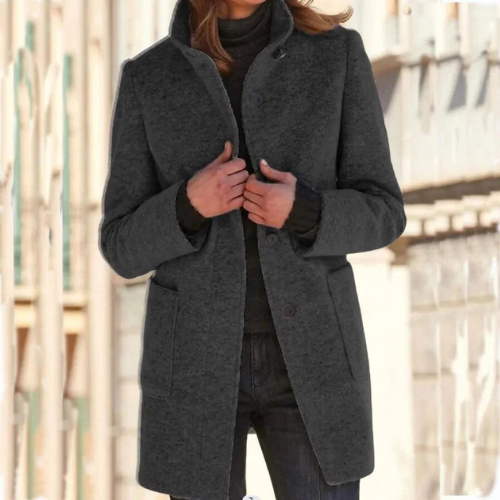 Rika | Casual damesjas met knoopsluiting