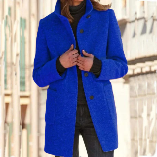 Rika | Casual damesjas met knoopsluiting