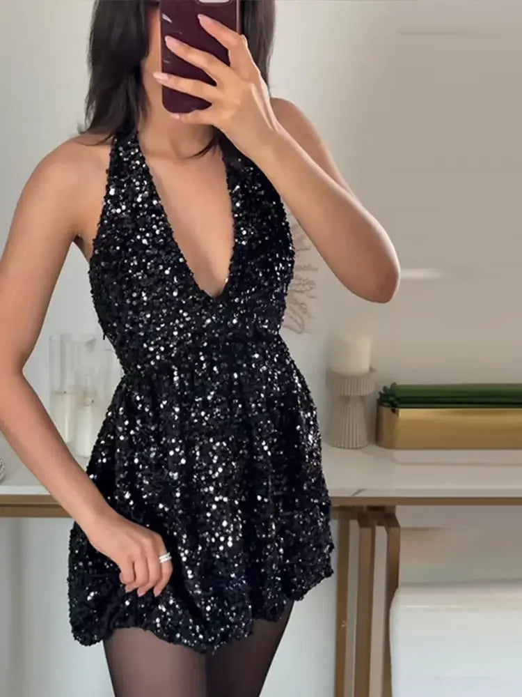 Lena | Mini Sequin Dress