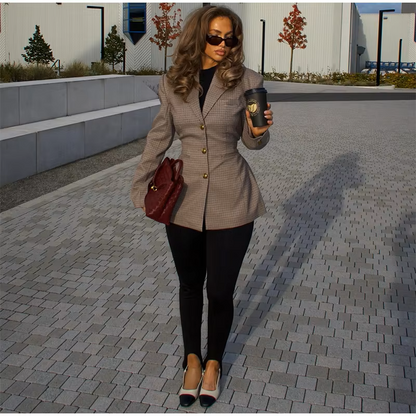 Danique™ |Plaid Blazer