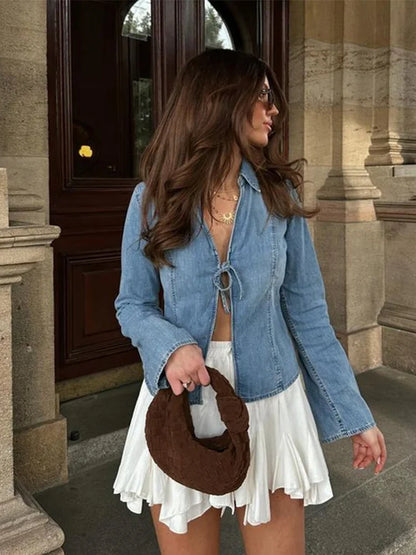 Eveline ™ | Denim Blouse