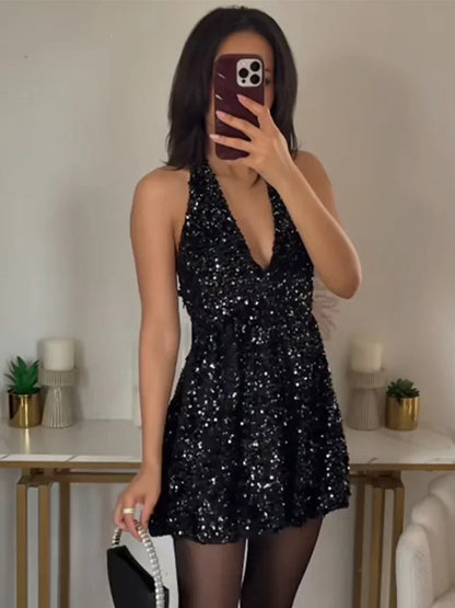 Lena | Mini Sequin Dress