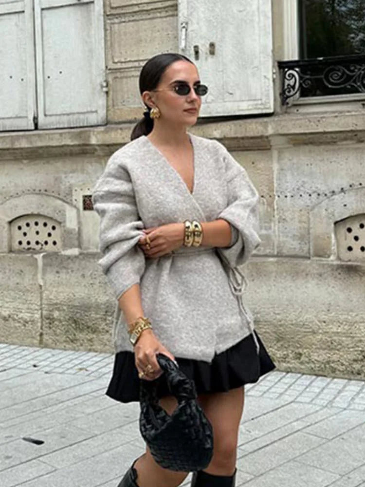 Adriël™ | Wrap Sweater