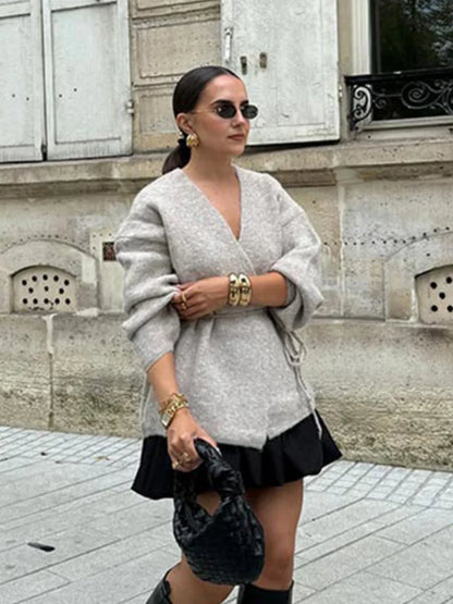 Adriël™ | Wrap Sweater