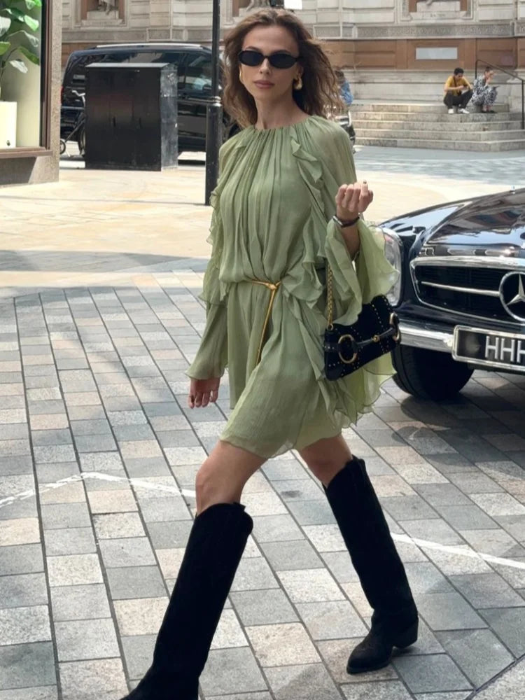 Angelina™ | Ruffle Dress