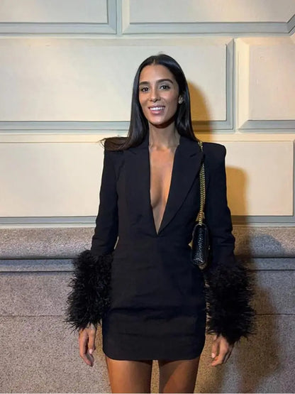 Kiara | Mini Blazer Dress