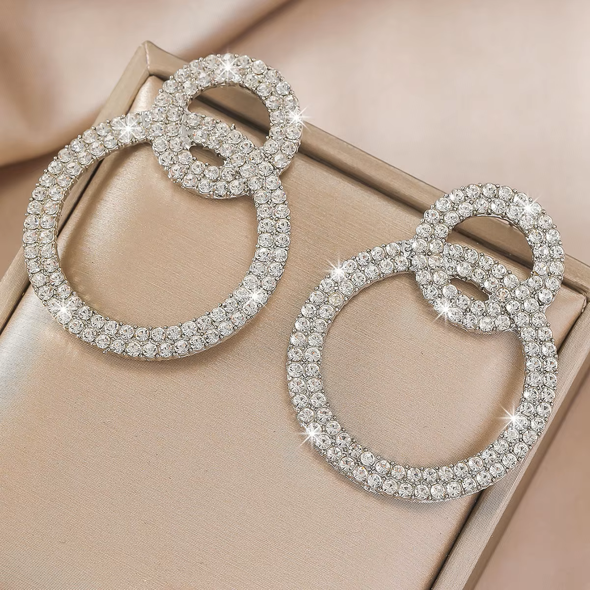 Zina™ | Strass Hoops