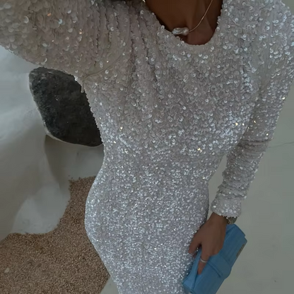 Irene™ | Sequin Maxi Dress