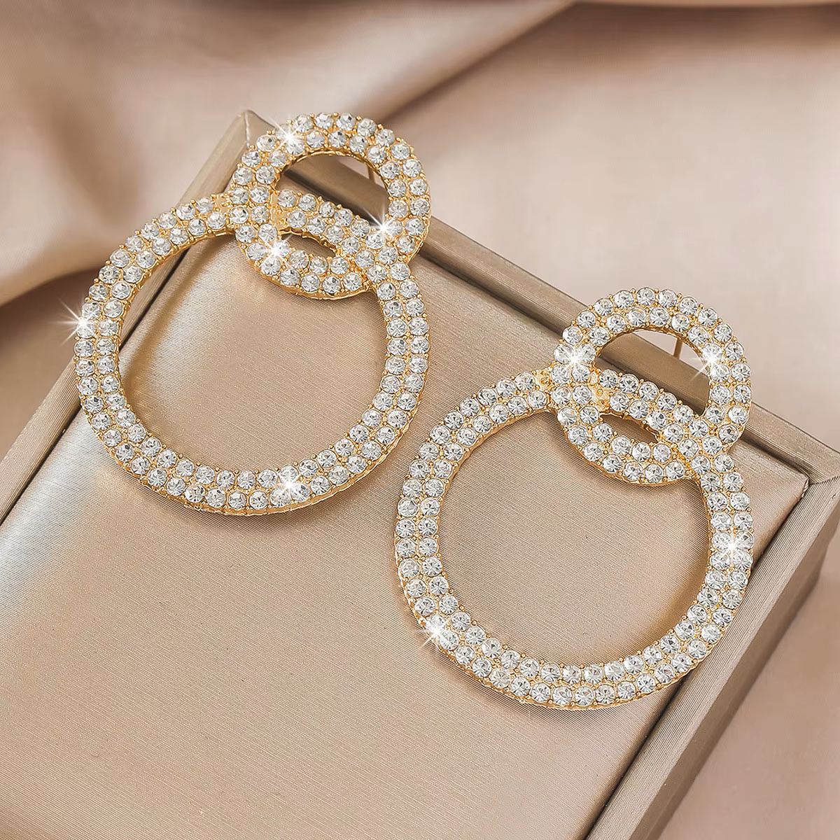 Zina™ | Strass Hoops