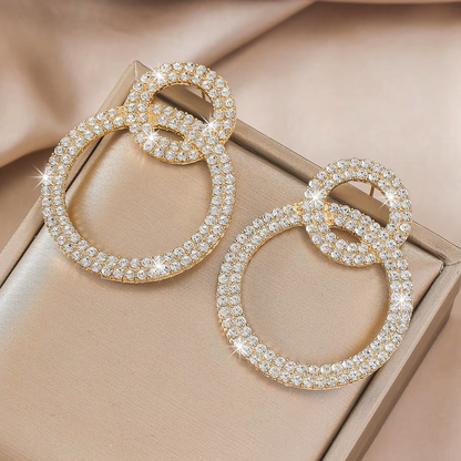 Zina™ | Strass Hoops