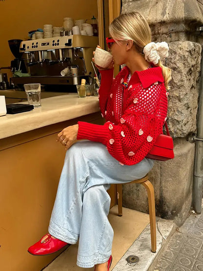 Debby™ | Crocheted Sweater