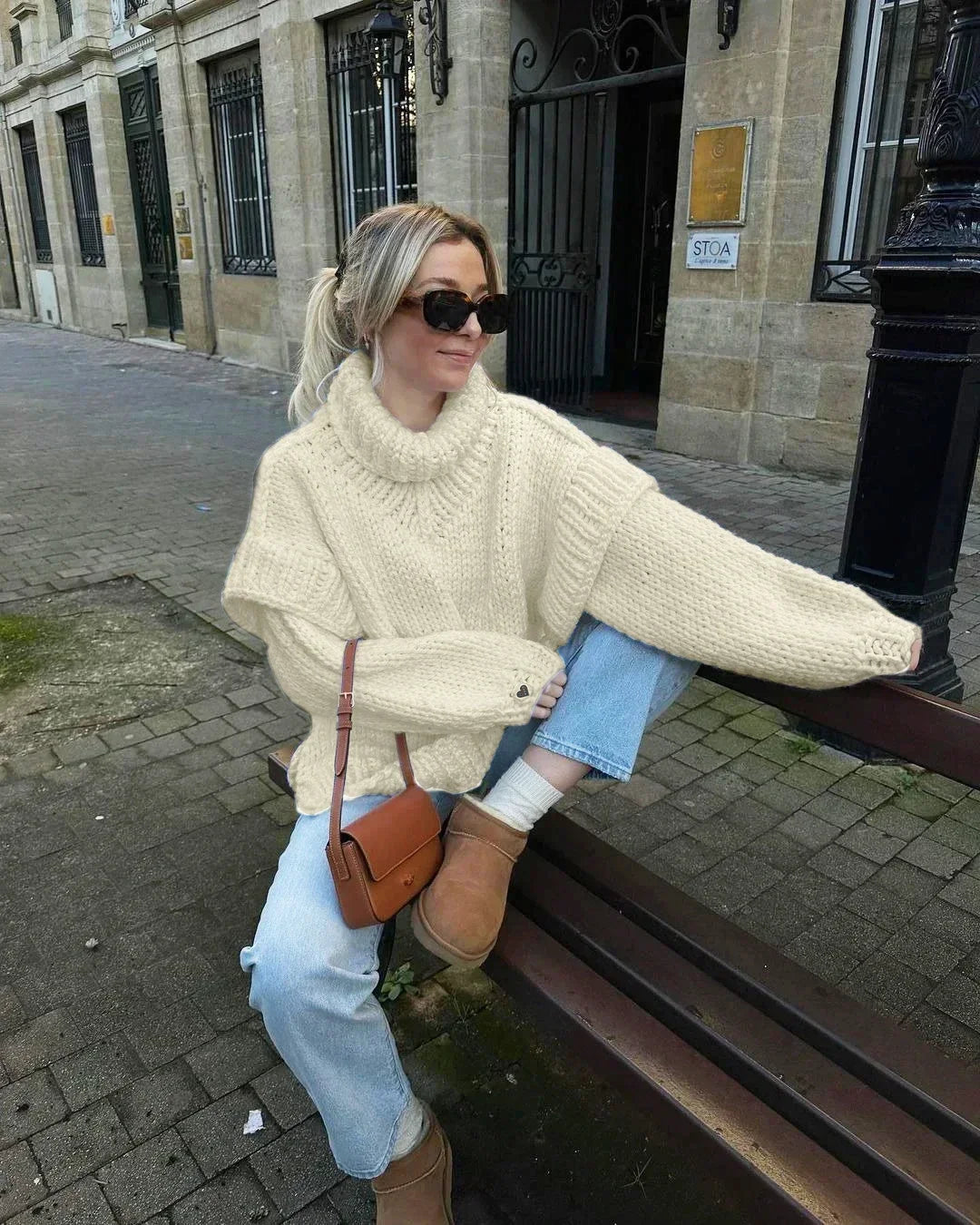 Macie ™ |Oversized Knit Sweater