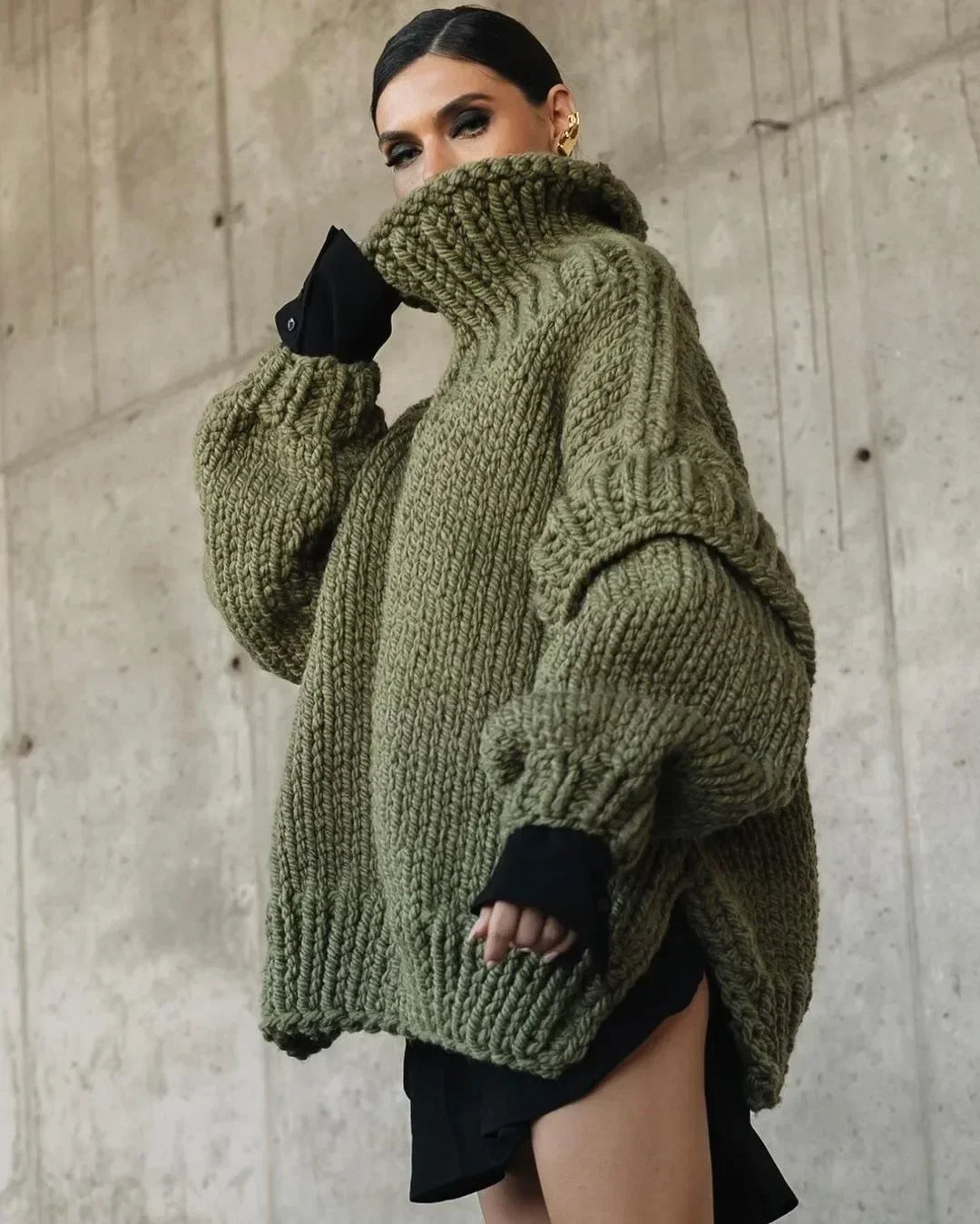 Macie ™ |Oversized Knit Sweater