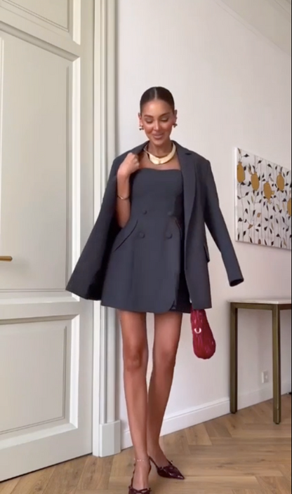 Janna | Blazer Dress Set