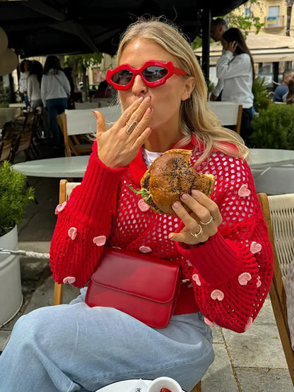 Debby™ | Crocheted Sweater