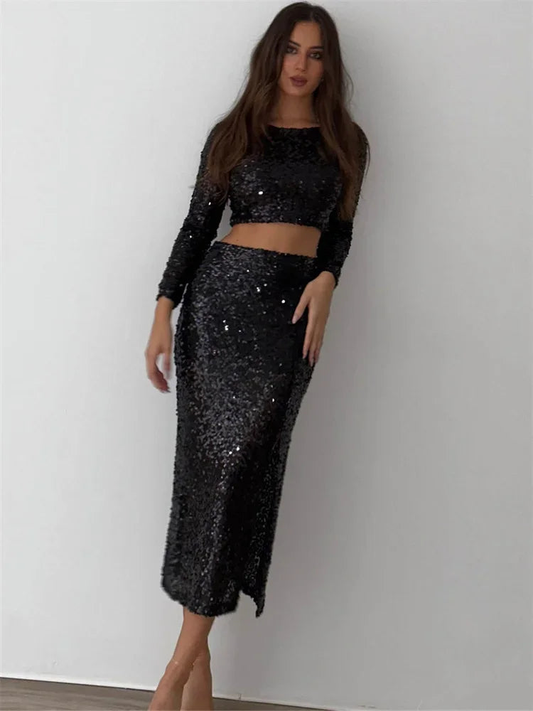 Naomi | Sequin Co-ord Set