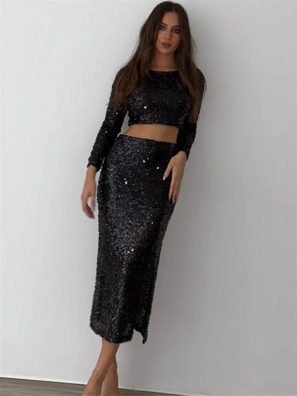 Naomi | Sequin Co-ord Set