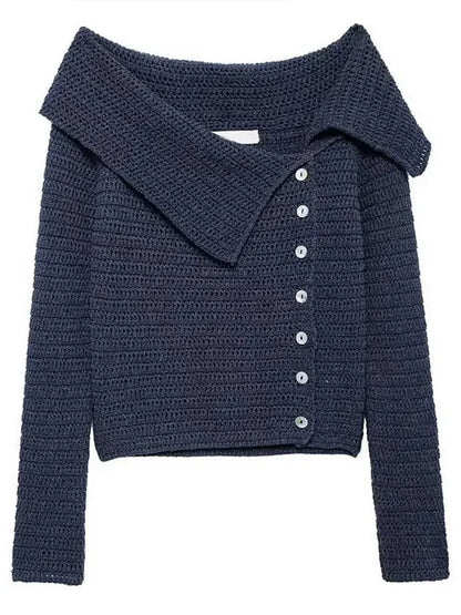 Brigitte™ | Off Shoulder Cardigan