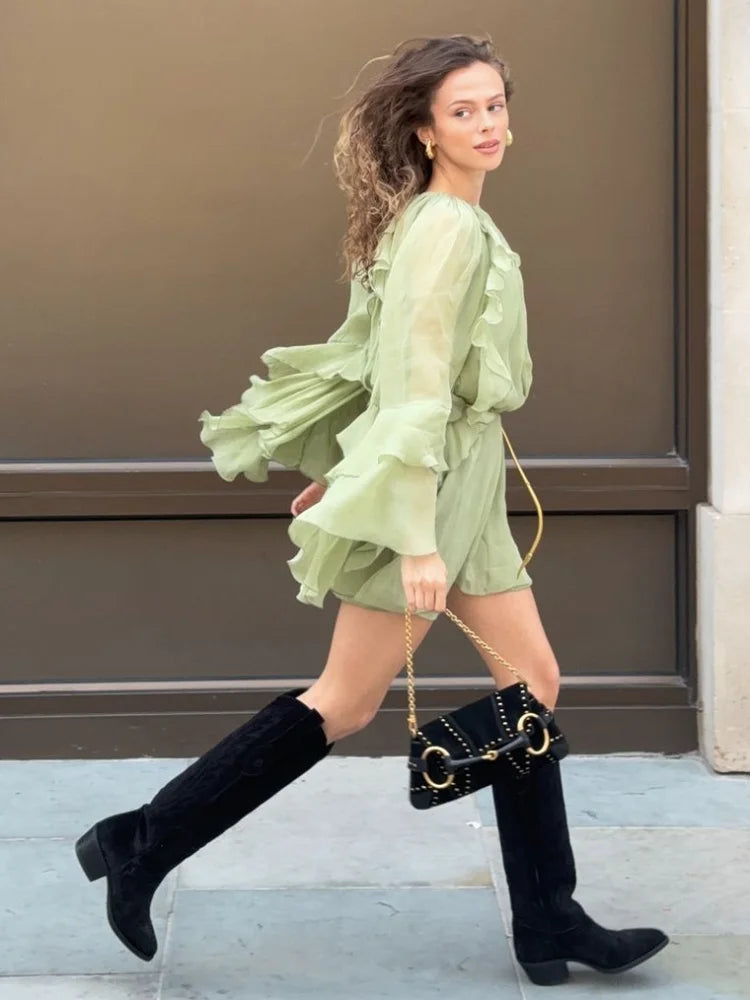 Angelina™ | Ruffle Dress