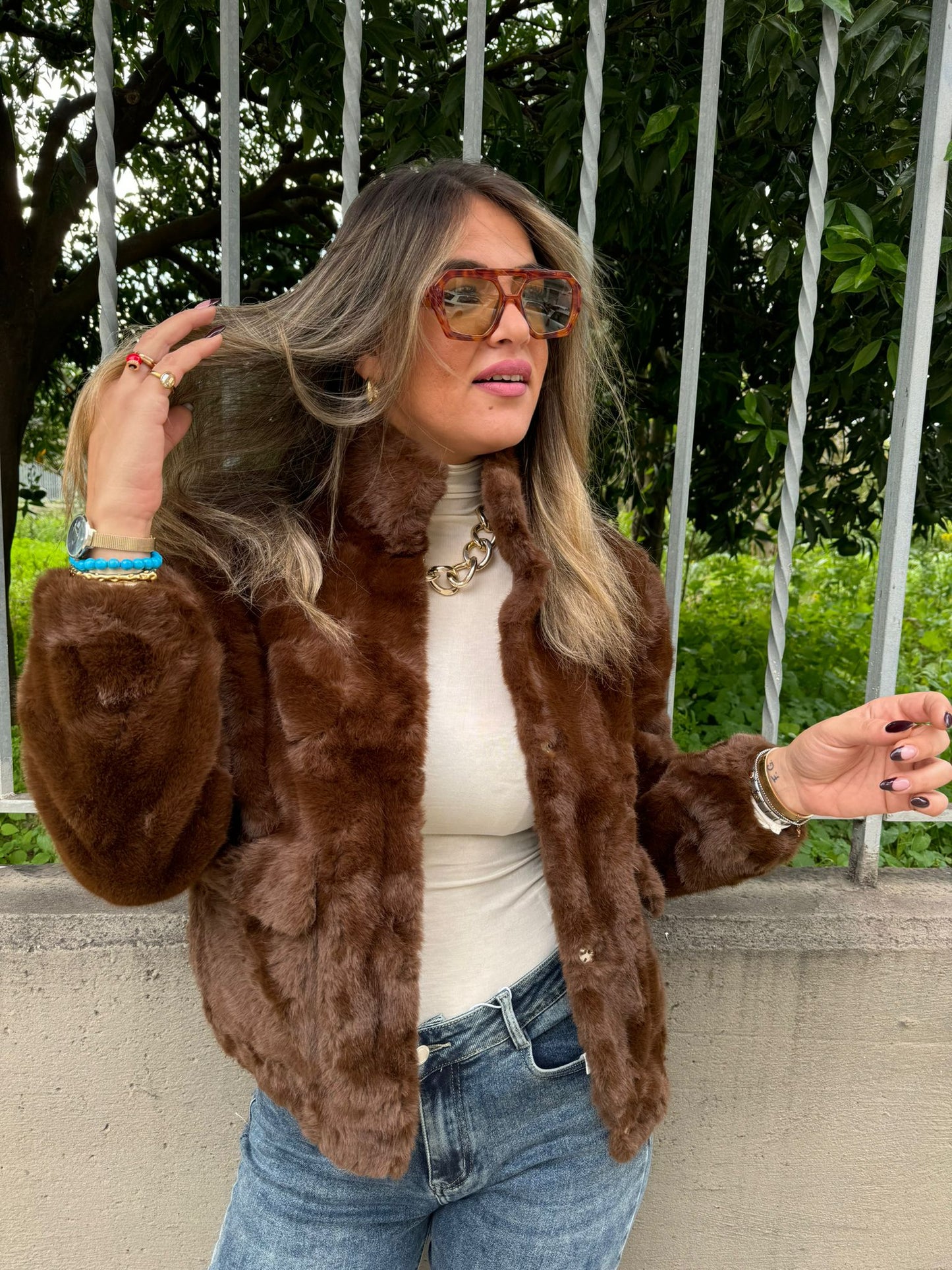 Soraya | Faux Fur Jacket