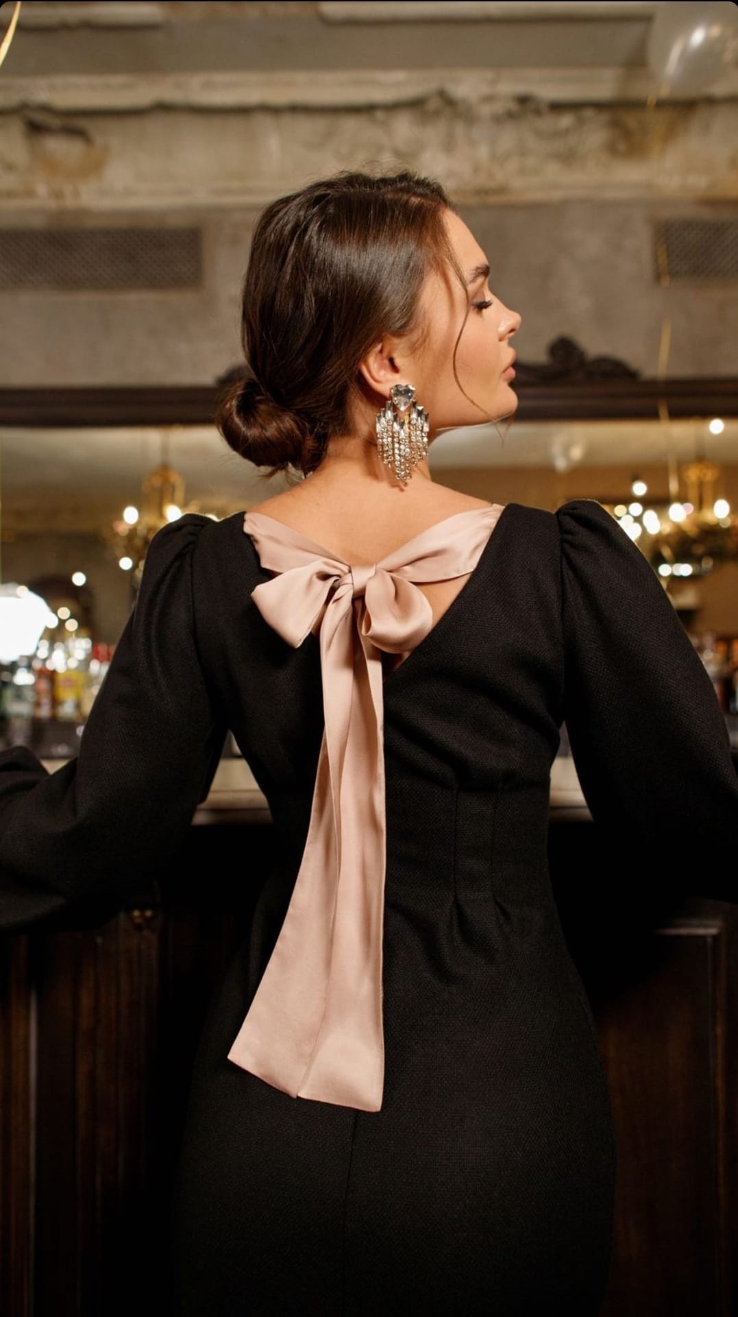 Kimberley | Ribbon Back Dress