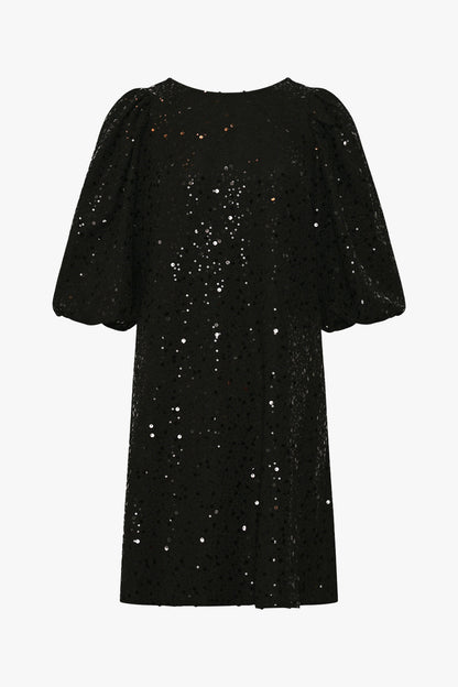 Tina™ | Black Sequin Party Dress